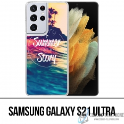 Coque Samsung Galaxy S21 Ultra - Every Summer Has Story