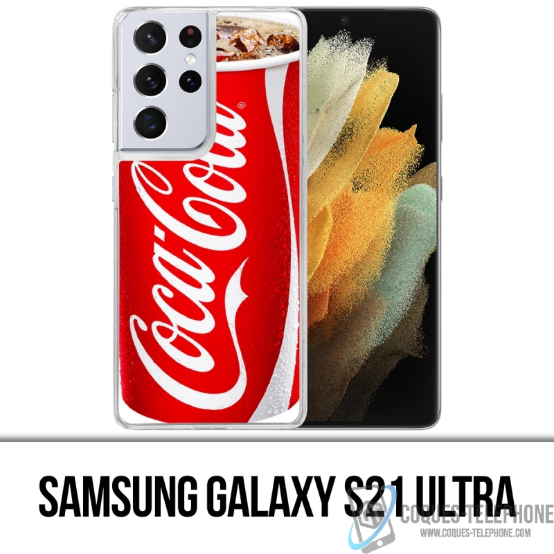 Coque Samsung Galaxy S21 Ultra - Fast Food Coca Cola