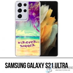 Funda Samsung Galaxy S21 Ultra - Verano para siempre