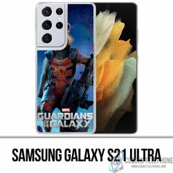 Coque Samsung Galaxy S21 Ultra - Gardiens De La Galaxie Rocket