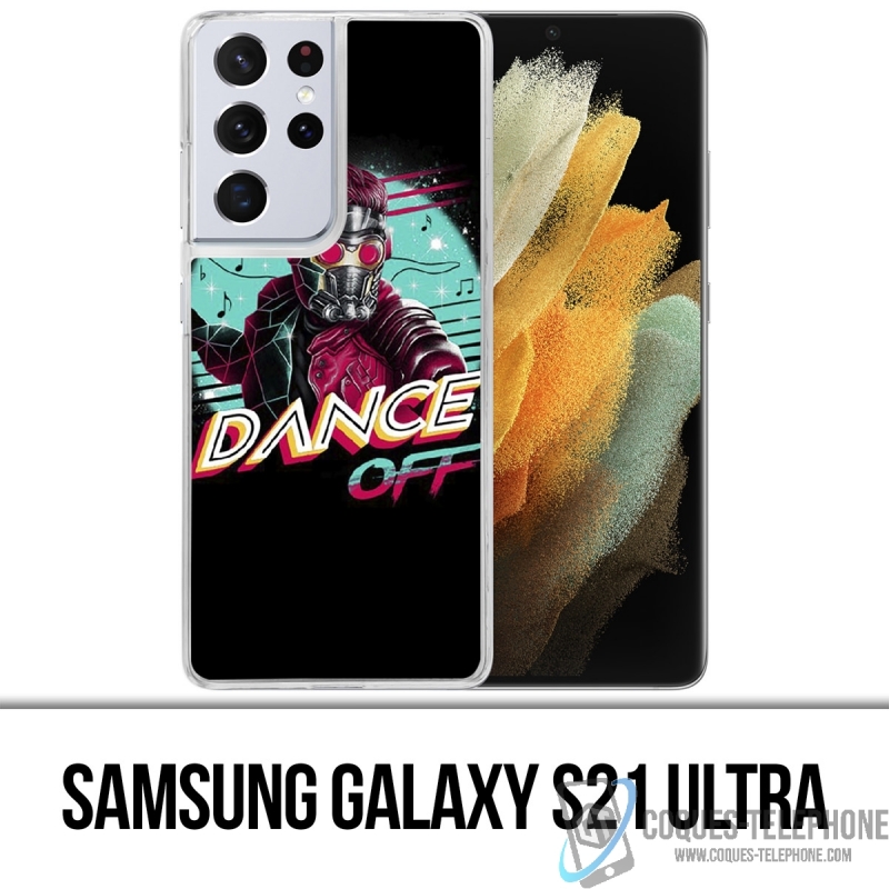 Coque Samsung Galaxy S21 Ultra - Gardiens Galaxie Star Lord Dance