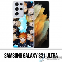 Custodia per Samsung Galaxy S21 Ultra - Haikyuu Team