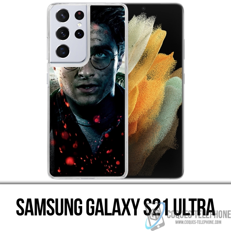 Custodia per Samsung Galaxy S21 Ultra - Harry Potter Fire