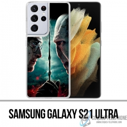 Custodia per Samsung Galaxy S21 Ultra - Harry Potter Vs Voldemort