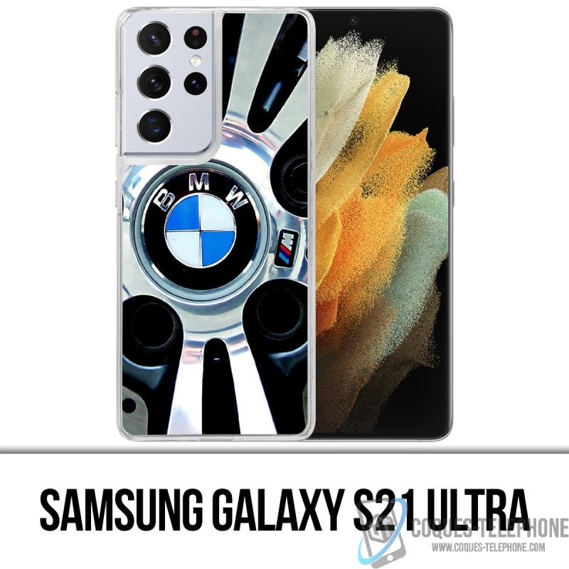 Coque Samsung Galaxy S21 Ultra - Jante Bmw Chrome