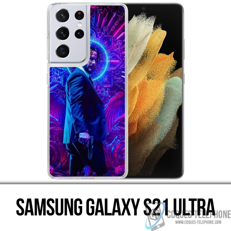 Custodia per Samsung Galaxy S21 Ultra - John Wick Parabellum