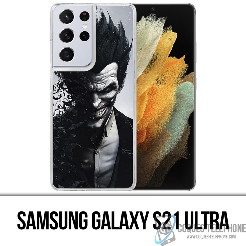 Coque Samsung Galaxy S21 Ultra - Joker Chauve Souris