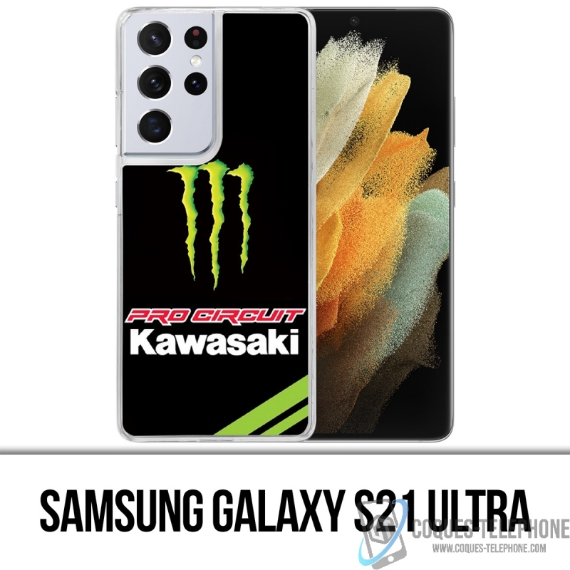 Coque Samsung Galaxy S21 Ultra - Kawasaki Pro Circuit