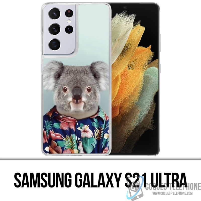 Coque Samsung Galaxy S21 Ultra - Koala Costume