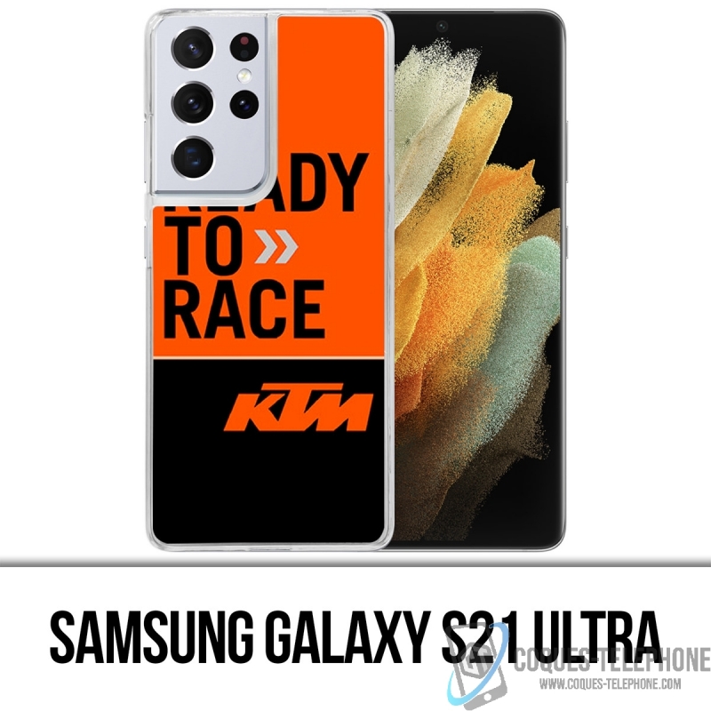 Custodia per Samsung Galaxy S21 Ultra - Ktm Ready To Race