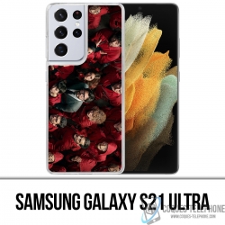Custodia per Samsung Galaxy S21 Ultra - La Casa De Papel - Skyview