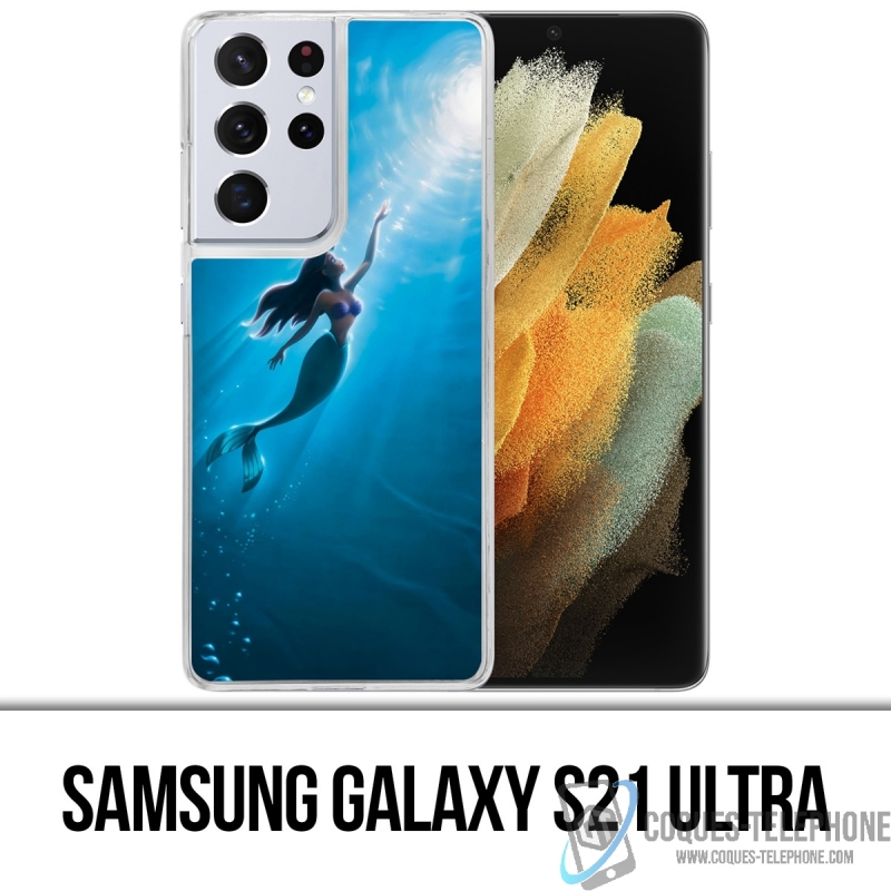 Coque Samsung Galaxy S21 Ultra - La Petite Sirène Océan