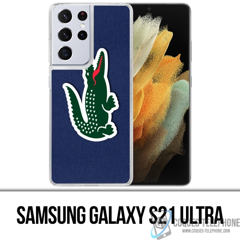Coque Samsung Galaxy S21 Ultra - Lacoste Logo