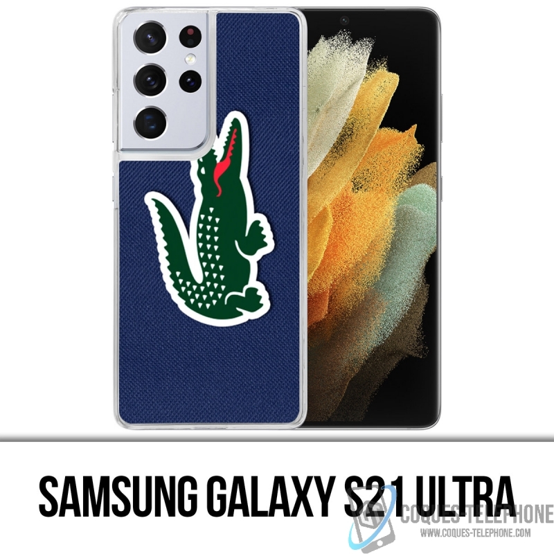 Custodia per Samsung Galaxy S21 Ultra - Logo Lacoste