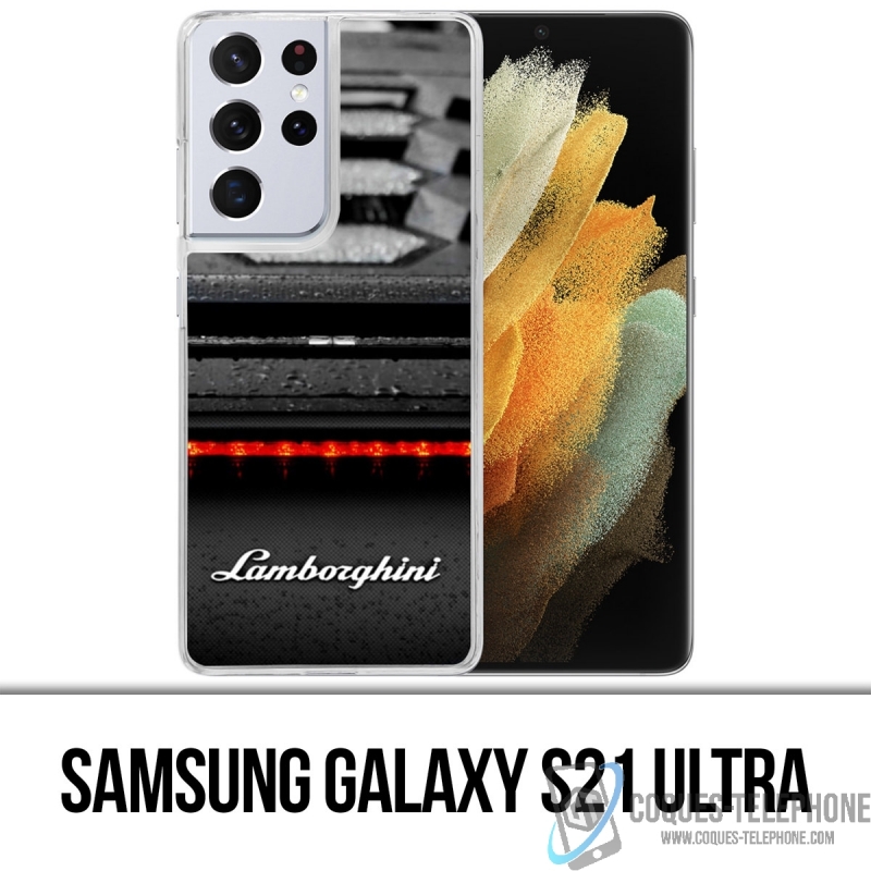 Custodia per Samsung Galaxy S21 Ultra - Emblema Lamborghini