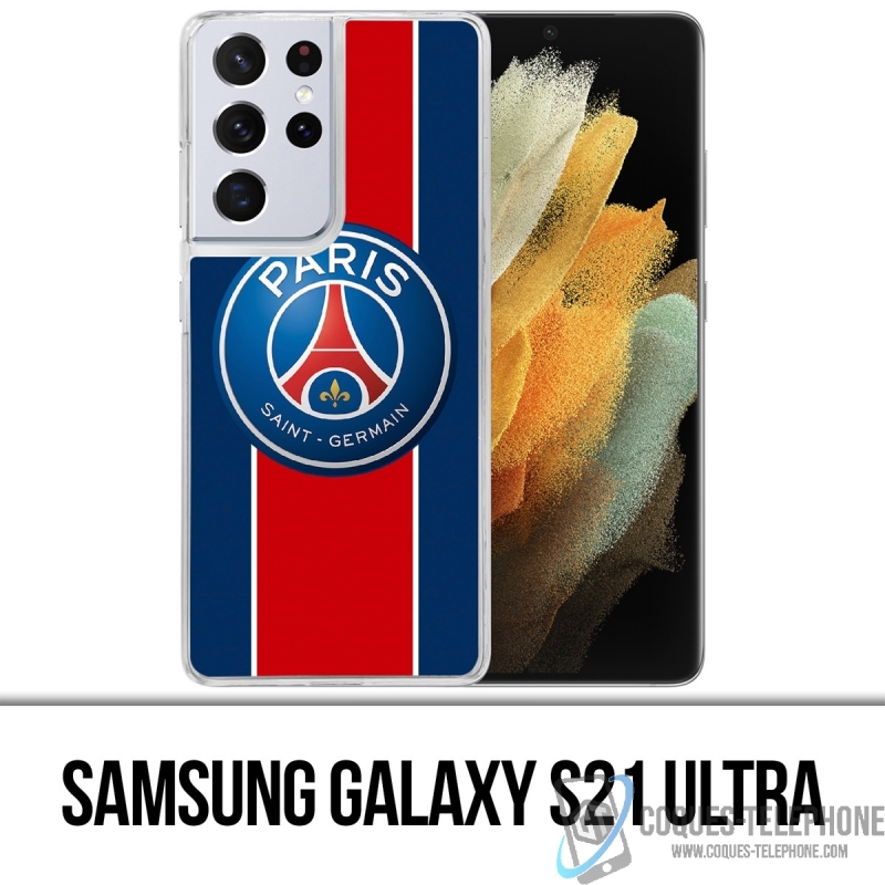 Funda Samsung Galaxy S21 Ultra - Psg New Red Band Logo