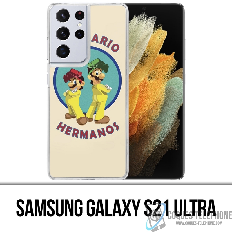 Custodia per Samsung Galaxy S21 Ultra - Los Mario Hermanos