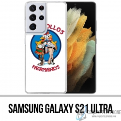 Funda Samsung Galaxy S21 Ultra - Los Pollos Hermanos Breaking Bad