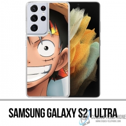 Custodia per Samsung Galaxy S21 Ultra - One Piece Rufy