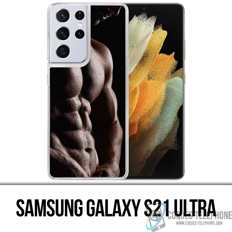 Samsung Galaxy S21 Ultra Case - Man Muscles