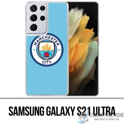 Coque Samsung Galaxy S21 Ultra - Manchester City Football