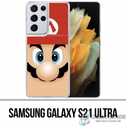 Samsung Galaxy S21 Ultra Case - Mario Gesicht