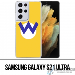 Samsung Galaxy S21 Ultra case - Mario Wario Logo