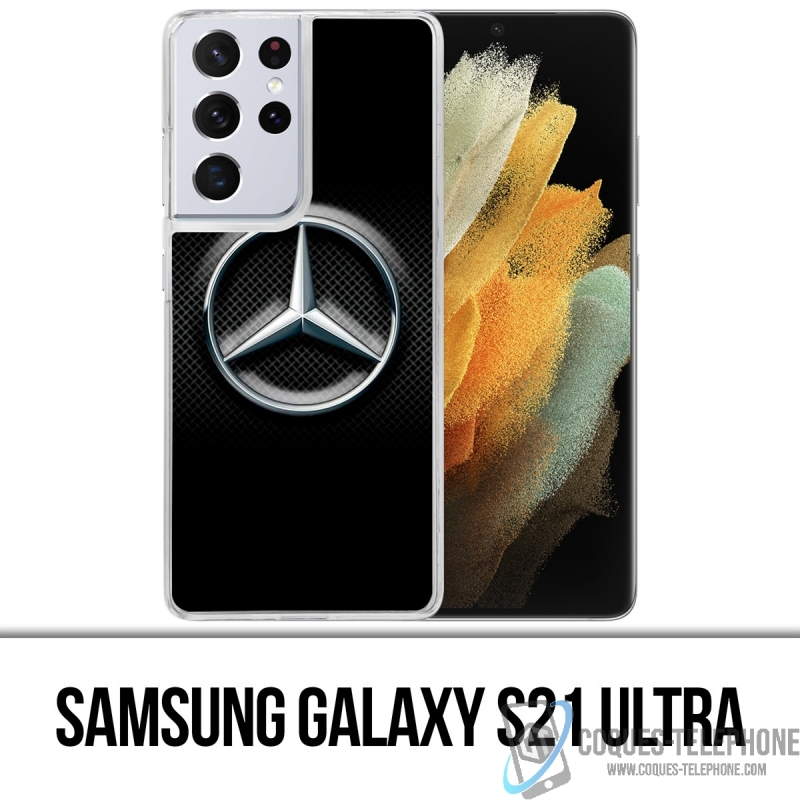 Coque Samsung Galaxy S21 Ultra - Mercedes Logo