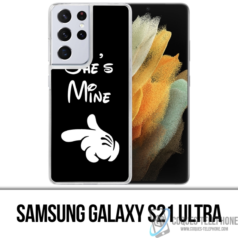 Custodia per Samsung Galaxy S21 Ultra - Mickey Shes Mine