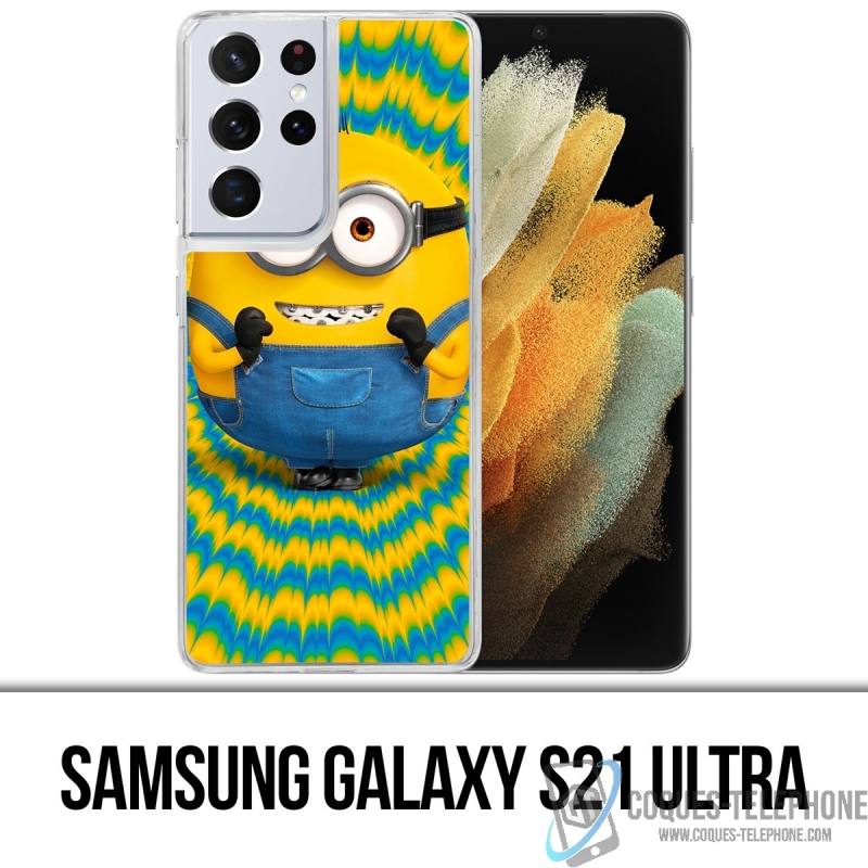 Samsung Galaxy S21 Ultra Case - Minion aufgeregt