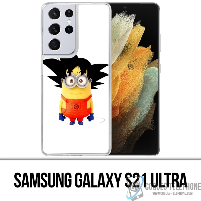 Coque Samsung Galaxy S21 Ultra - Minion Goku