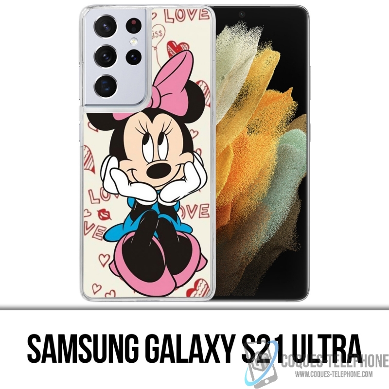 Funda Samsung Galaxy S21 Ultra - Minnie Love