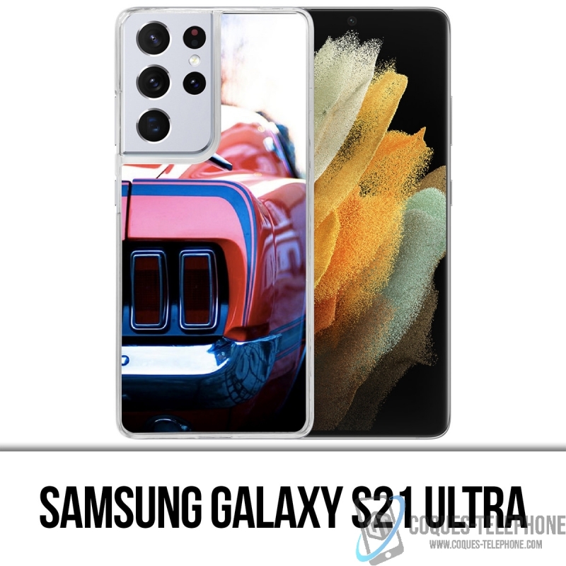 Custodia per Samsung Galaxy S21 Ultra - Mustang vintage