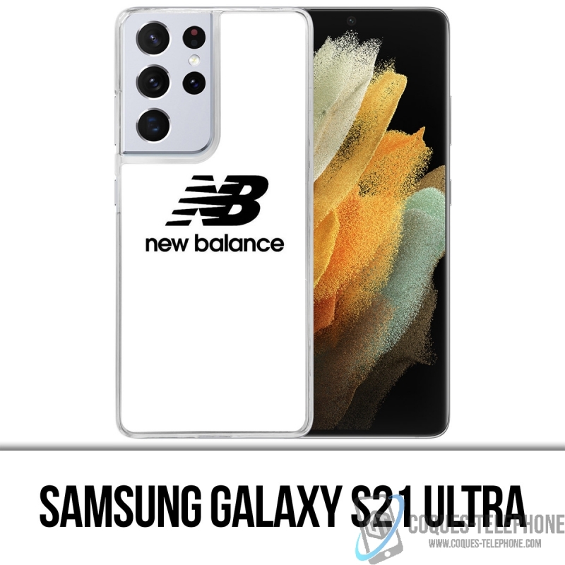 Coque Samsung Galaxy S21 Ultra - New Balance Logo