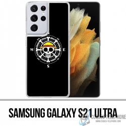 Samsung Galaxy S21 Ultra Case - One Piece Logo Compass