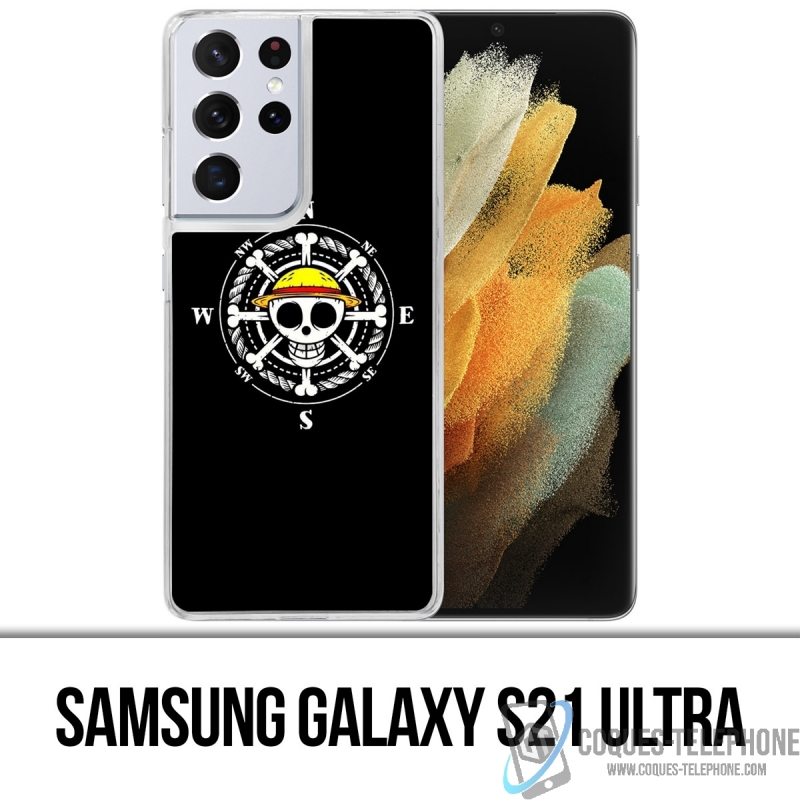 Samsung Galaxy S21 Ultra Case - One Piece Logo Compass
