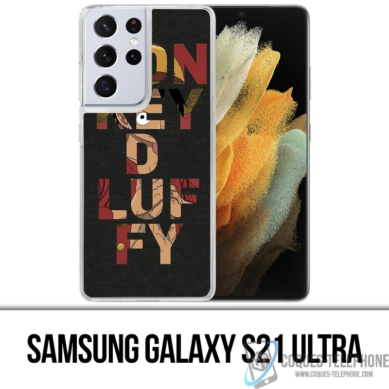 Custodia per Samsung Galaxy S21 Ultra - One Piece Monkey D Luffy