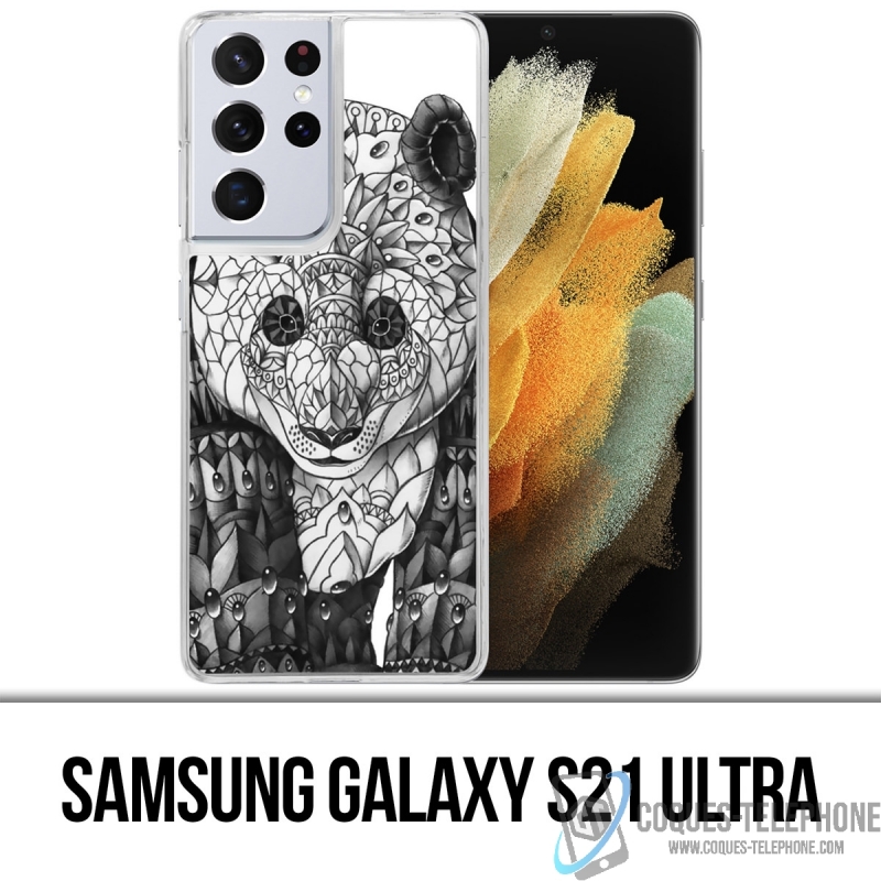 Funda Samsung Galaxy S21 Ultra - Panda Azteque