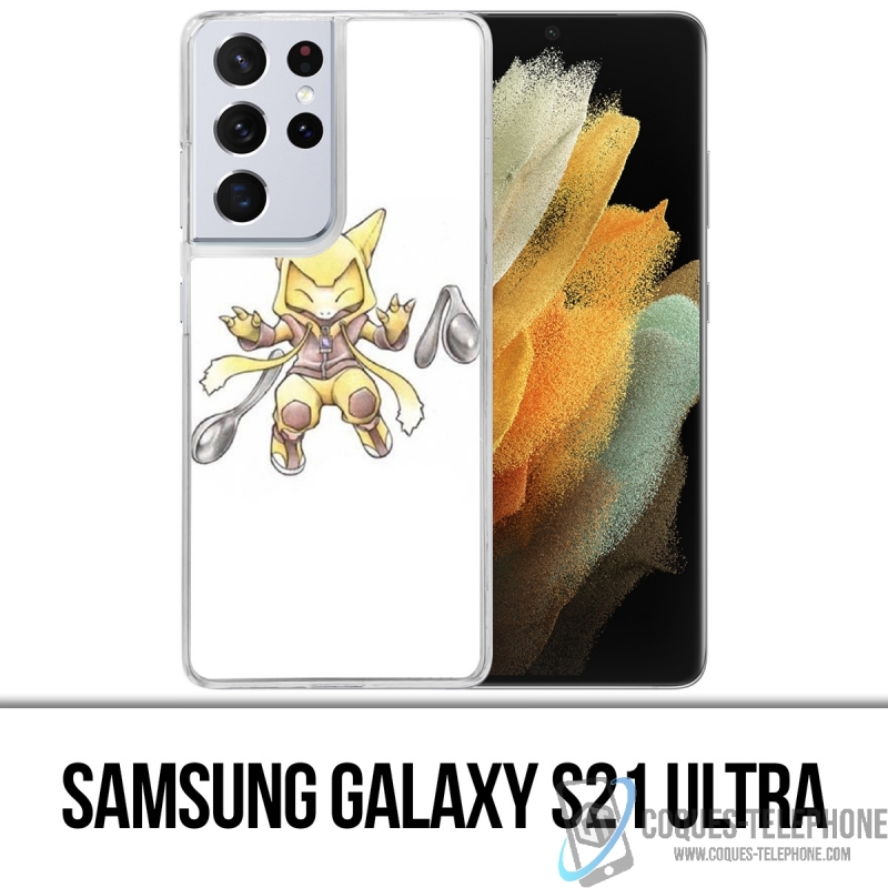 Coque Samsung Galaxy S21 Ultra - Pokémon Bébé Abra