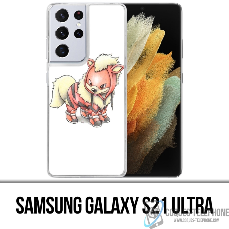 Custodia per Samsung Galaxy S21 Ultra - Pokemon Baby Arcanine