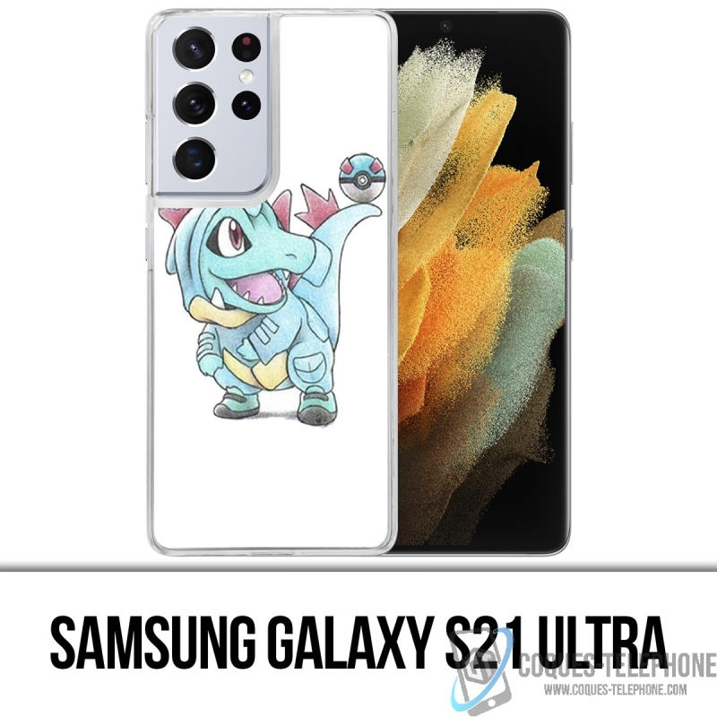 Coque Samsung Galaxy S21 Ultra - Pokémon Bébé Kaiminus