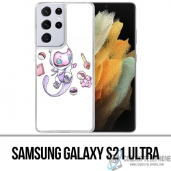 Coque Samsung Galaxy S21 Ultra - Pokemon Bébé Mew