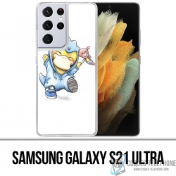 Coque Samsung Galaxy S21 Ultra - Pokémon Bébé Psykokwac