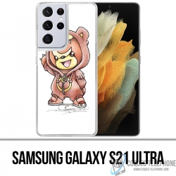 Coque Samsung Galaxy S21 Ultra - Pokemon Bébé Teddiursa