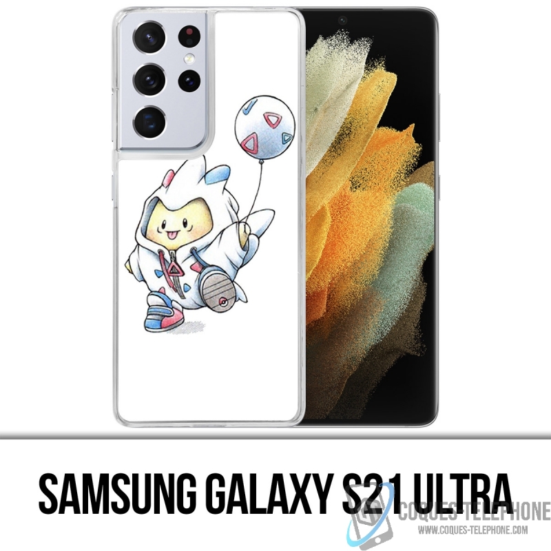 Coque Samsung Galaxy S21 Ultra - Pokemon Bébé Togepi