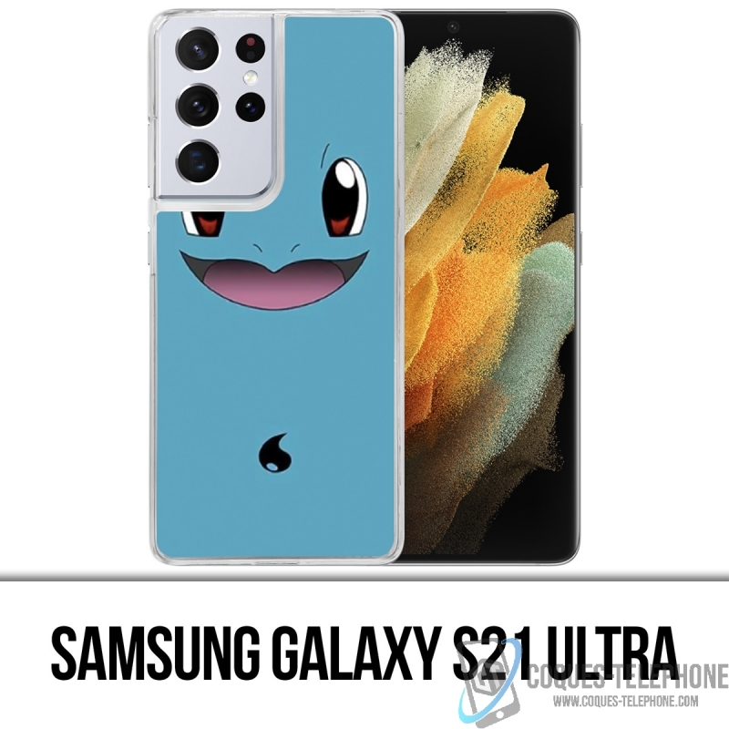 Custodia per Samsung Galaxy S21 Ultra - Pokémon Squirtle