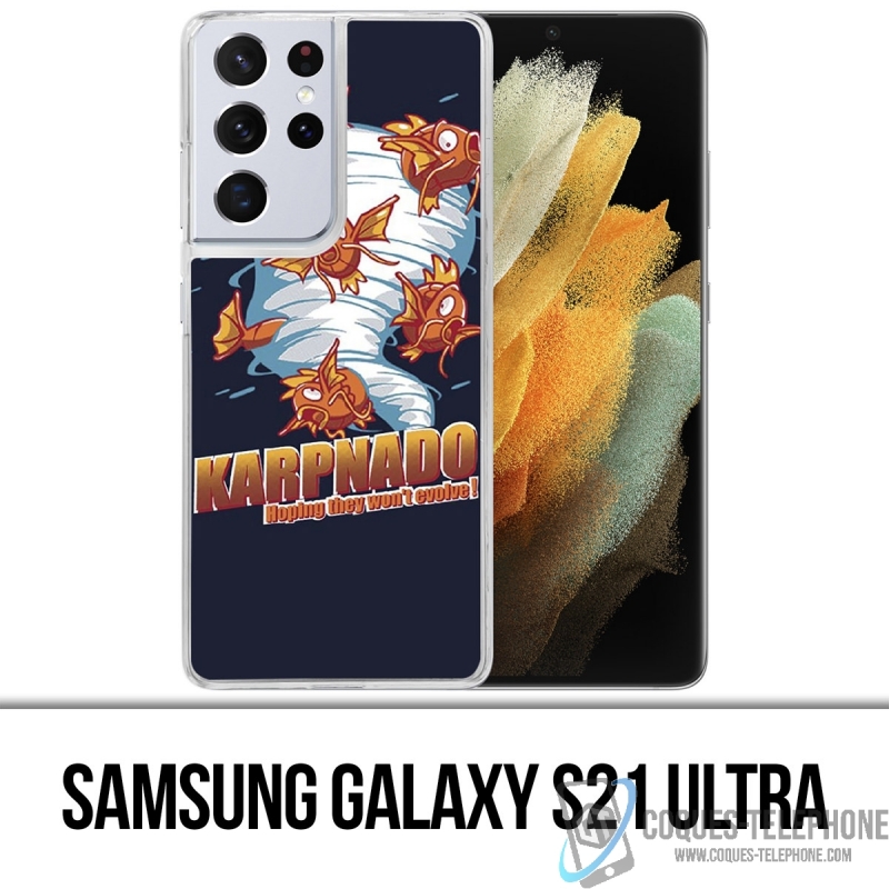 Custodia per Samsung Galaxy S21 Ultra - Pokémon Magikarp Karponado