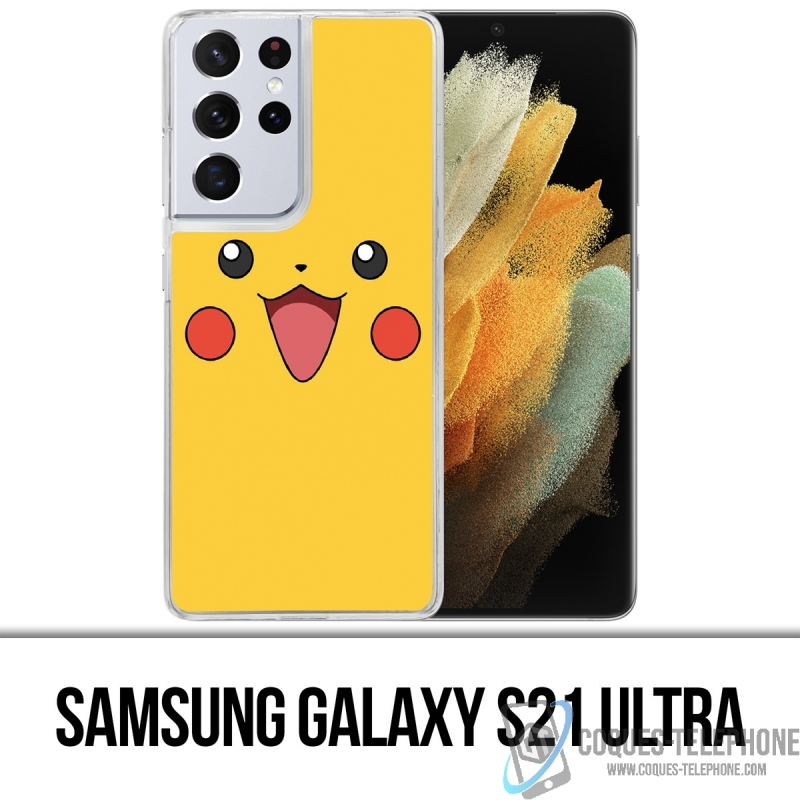 Custodia per Samsung Galaxy S21 Ultra - Pokémon Pikachu