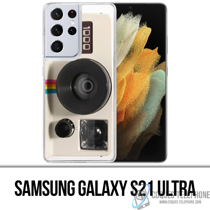 Custodia per Samsung Galaxy S21 Ultra - Polaroid Vintage 2