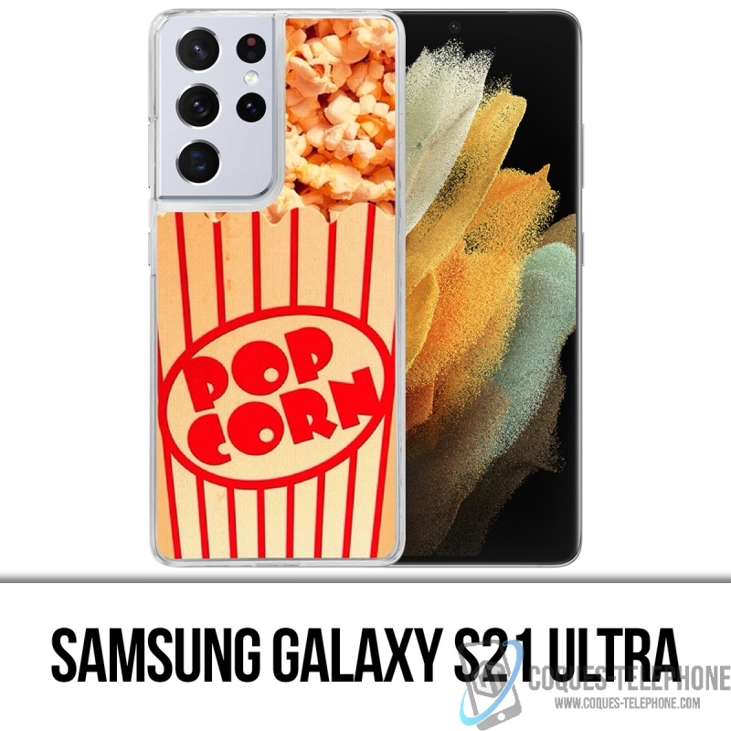 Samsung Galaxy S21 Ultra Case - Popcorn